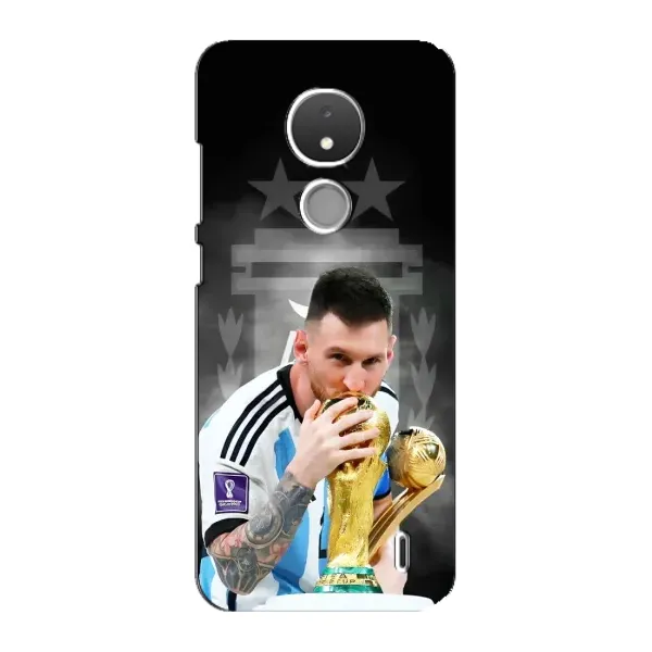 Чохол з принтом «Мессі Чемпіон» для Nokia C21