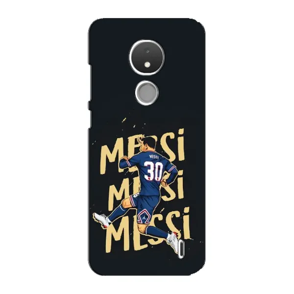 Чохол з принтом «Messi ПСЖ» для Nokia C21
