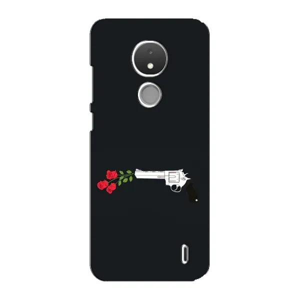 Чехол с принтом «Неожиданные цветы» для Nokia C21 Чехол с принтом «Неожиданные цветы» для Nokia C21