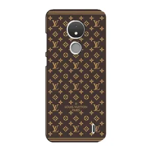 Чехлы Луи Витон для Nokia C21 (AlphaPrint - LOUIS VUITTON) (обои LV)