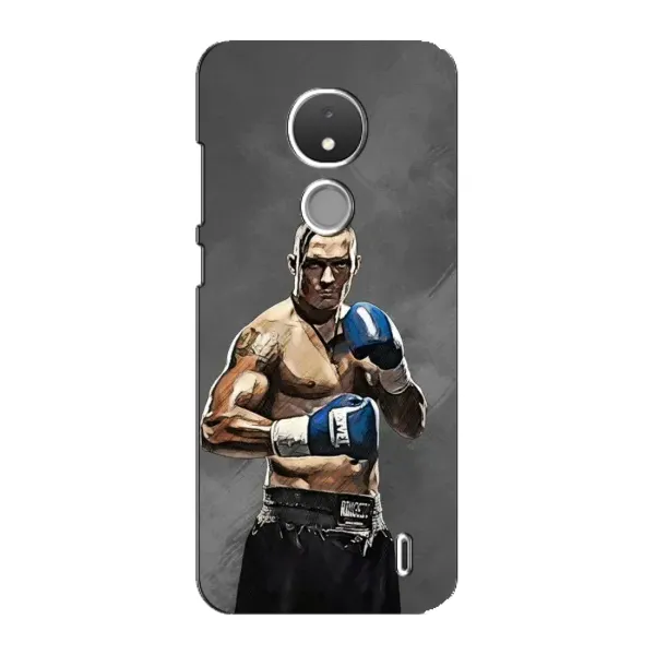 Чехол с принтом «Александр Усик» для Nokia C21 Чехол с принтом «Александр Усик» для Nokia C21
