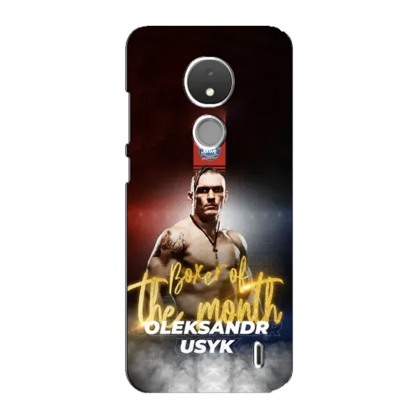 Чехол с принтом «Olexandr Usyk» для Nokia C21 Чехол с принтом «Olexandr Usyk» для Nokia C21