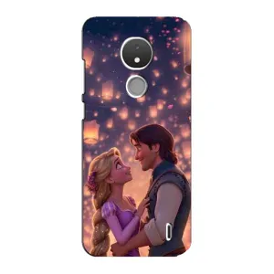 Чохол Рапунцель для Nokia C21 (Принцеса та принц)