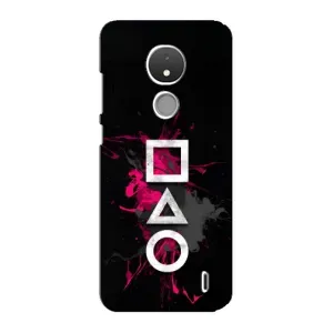 Чохол Гра в кальмара для Nokia C21 (Символи Гра кальмара)