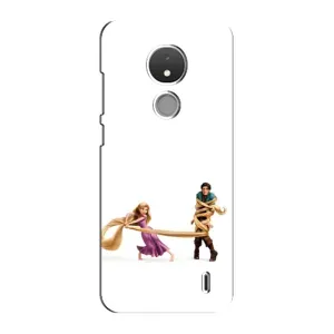 Чохол Рапунцель для Nokia C21 (Рапунцель та Флін)