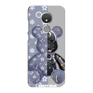 Крутые Чехлы Луи Виттон для Nokia C21 (AlphaPrint) (Робот Мишка)