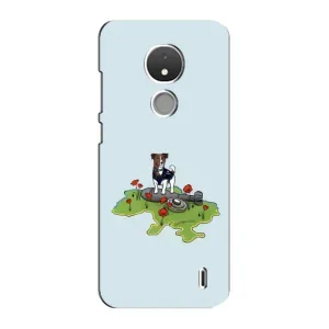 Чехлы с картинкой собаки Патрон для Nokia C21 (AlphaPrint) (Сапер Пес)