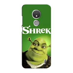Чохол з мультфільмом Шрек на Nokia C21 (Усміхнений Шрек)