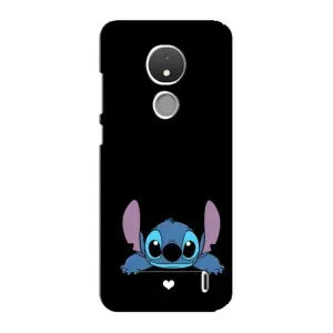 Чехол с принтом «Стич на черном» для Nokia C21