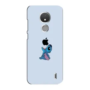Чехол с принтом «Stitch apple» для Nokia C21