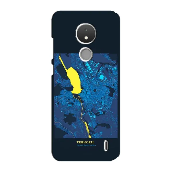 Чохол з принтом «Тернопіль» для Nokia C21