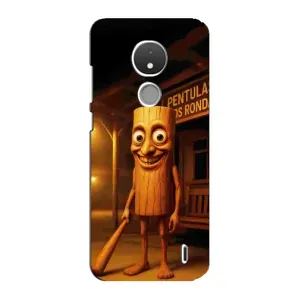 Чехол с мемом Тралалело тралала на Nokia C21 (Тунг тунг сахур)