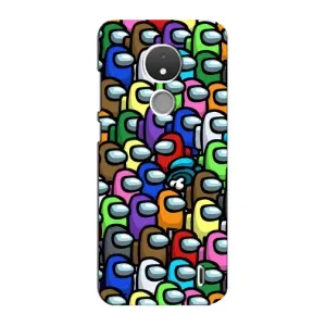 Чехол Амонг Ас для Nokia C21 (AlphaPrint) (Убит)