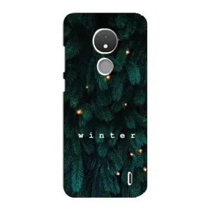 Новогодние, Праздничные Чехлы для Nokia C21 - 2024 год (Winter)