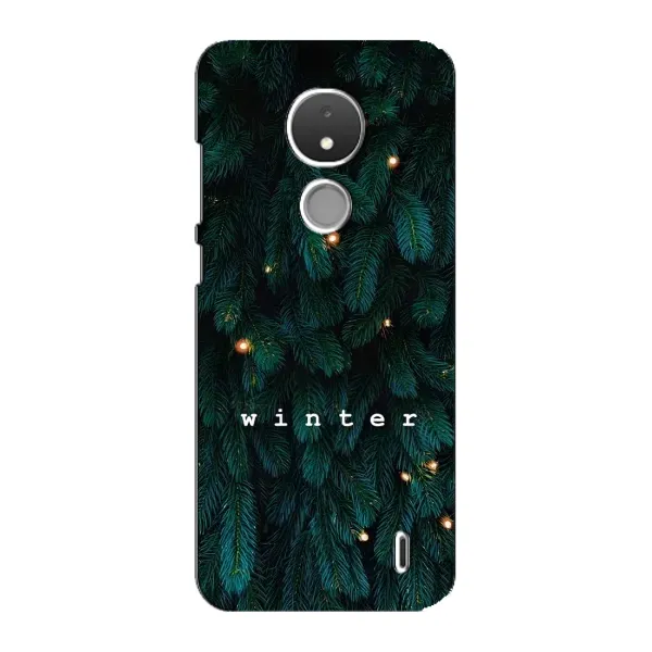 Чехол с принтом «Winter» для Nokia C21