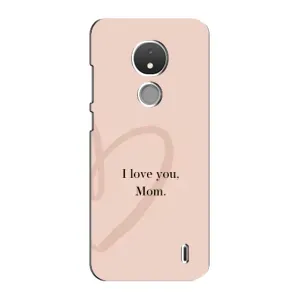 Чехлы для мамы на Nokia C21 (Сердце маме)