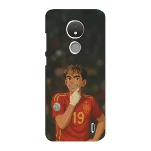 Чехол с футболистом Ламин Ямаль Nokia C21 (Ямаль аниме)