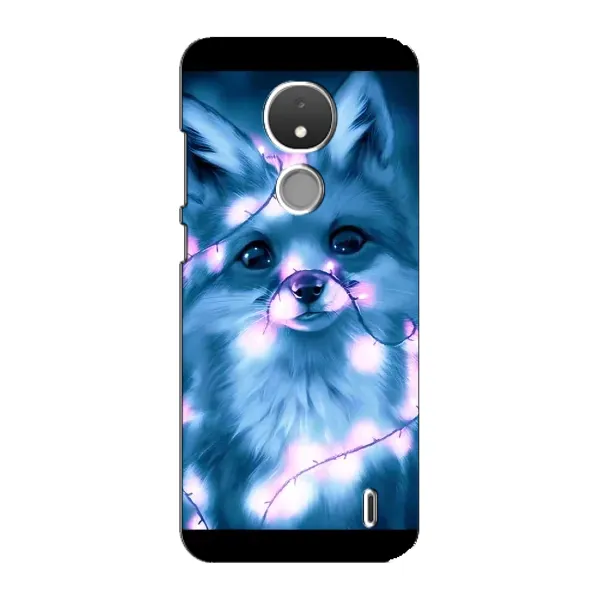 Чехол с принтом «Яркая лисичка» для Nokia C21