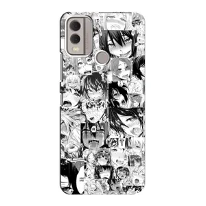 Чохол з принтом «Ahegao manga» для Nokia C22