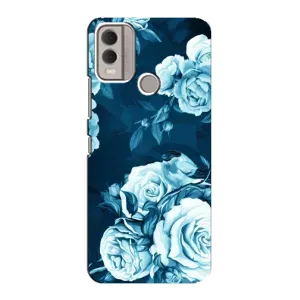 Чехлы (ART) Цветы на Nokia C22 (VPrint) (Блактині бутони)