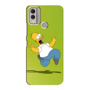 Чjхол з Сімпсонами для Nokia C22 (VPrint) (Гомер Сімпсон)