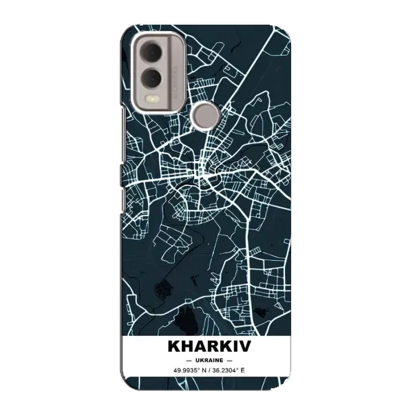 Чехол с принтом «Харьков» для Nokia C22