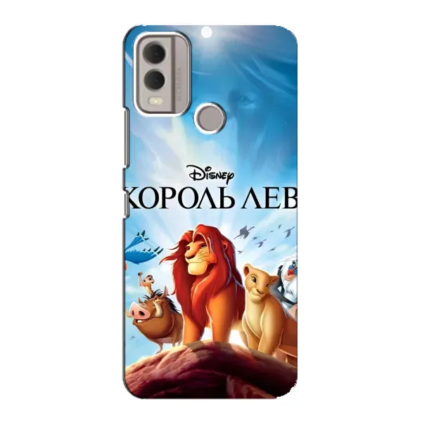 Чехол с принтом «Постер Король Лев» для Nokia C22 Чехол с принтом «Постер Король Лев» для Nokia C22