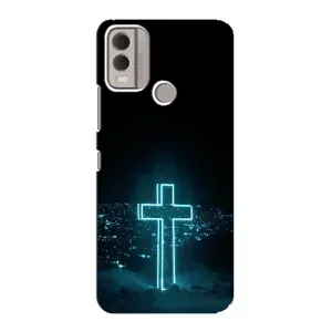 Чехол для Nokia C22 (AlphaPrint) - (Христианские)