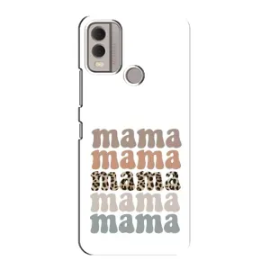 Чохли для мами на Nokia C22 (Текстовий колаж мама)