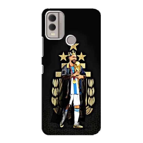 Чохол з принтом «Мессі Король» для Nokia C22