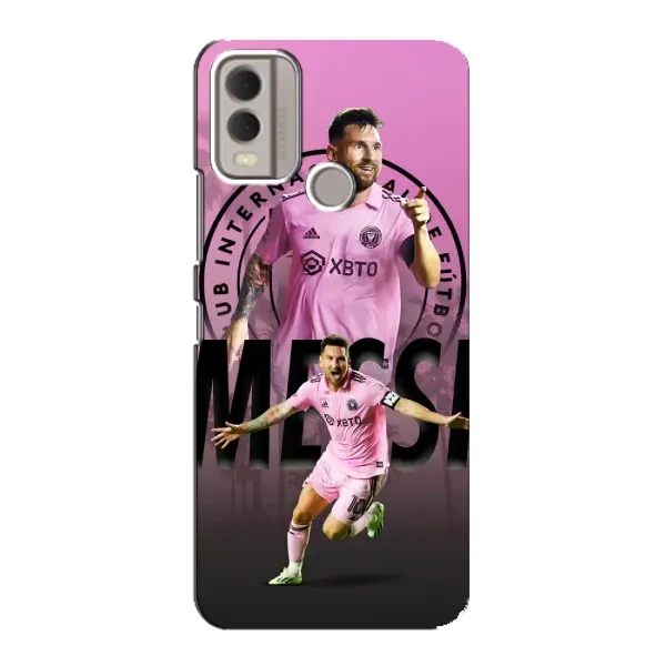 Чехол с принтом «Messi Miami» для Nokia C22 Чехол с принтом «Messi Miami» для Nokia C22