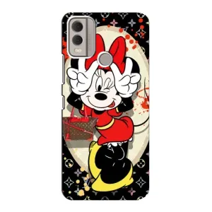 Чехол Disney Mouse Nokia C22 (PREMIUMPrint) (Минни peace)
