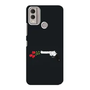 Чехлы (ART) Цветы на Nokia C22 (VPrint) (Неочікувані квіти)