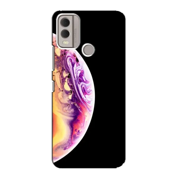 Чохол з принтом «Планета Айфон» для Nokia C22 Чохол з принтом «Планета Айфон» для Nokia C22