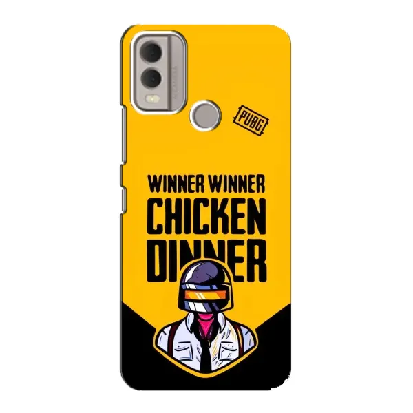 Чехол с принтом «Pubg шлем» для Nokia C22 Чехол с принтом «Pubg шлем» для Nokia C22