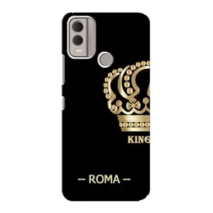 Чехлы для Nokia C22 (VPrint) - Футбольные клубы (Roma)