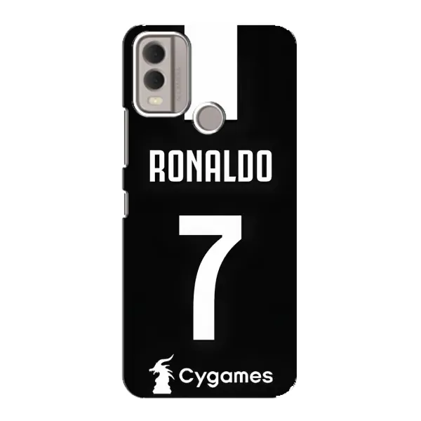 Чохол з принтом «RONALDO 7» для Nokia C22 Чохол з принтом «RONALDO 7» для Nokia C22