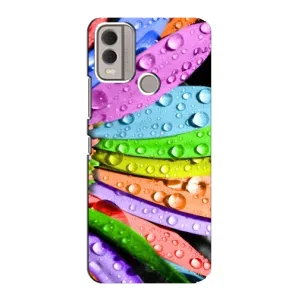 Чехлы (ART) Цветы на Nokia C22 (VPrint) (Семиквітка)