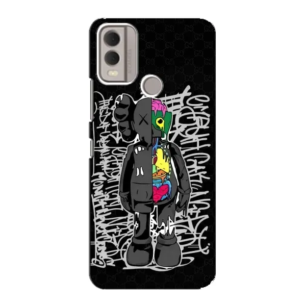 Чехол с принтом «Стиль Bearbrick» для Nokia C22