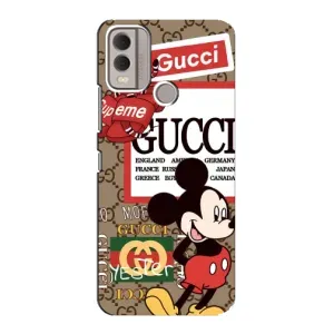 Чехол Disney Mouse Nokia C22 (PREMIUMPrint) (Стильный Микки)