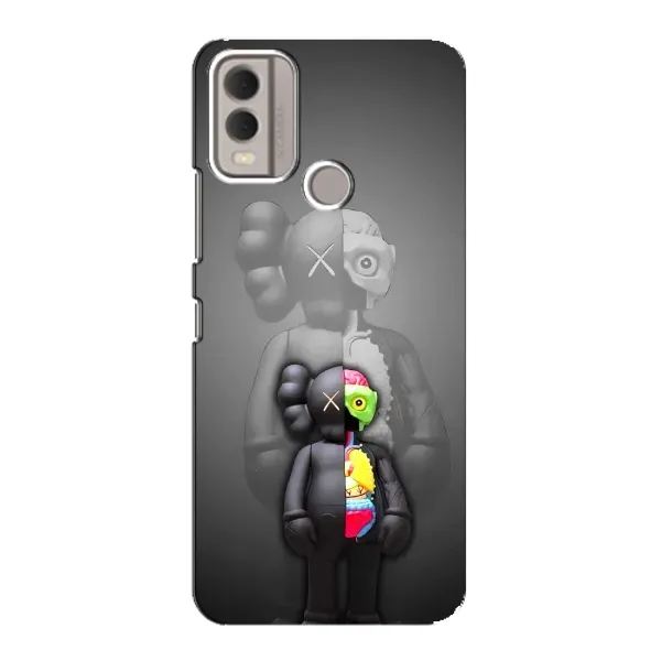 Чехол с принтом «Тело Bearbrick» для Nokia C22