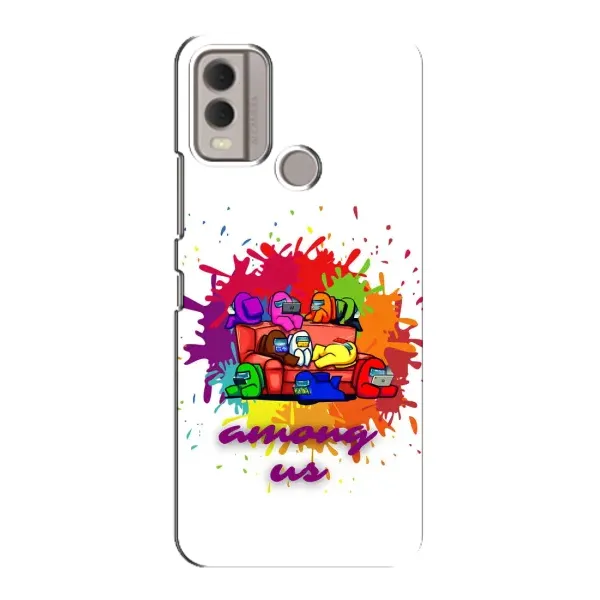 Чехол с принтом «Яркий АмонгАс» для Nokia C22