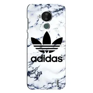 Чехлы Адидас для Nokia C30 (AlphaPrint) (Адидас на мраморе)