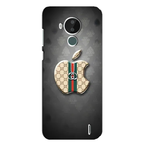 Чехол с принтом «Apple gucci» для Nokia C30