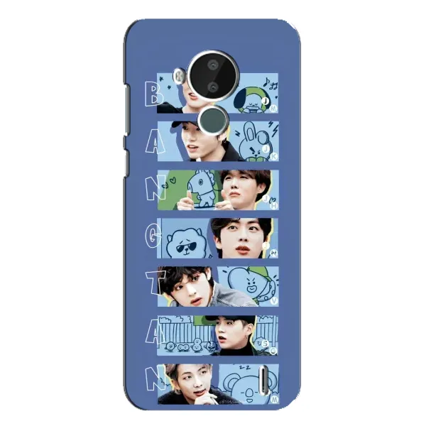 Чехол с принтом «Bangtan» для Nokia C30