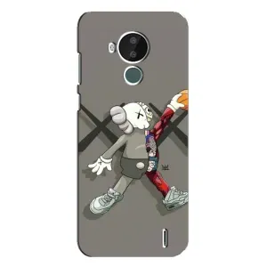 Чехлы для Nokia C30 - Bearbrick Louis Vuitton (PREMIUMPrint) (Беарбрик Джордан)