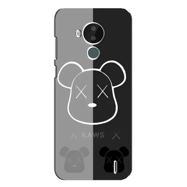 Чехол с принтом «БеарБрик глаза» для Nokia C30