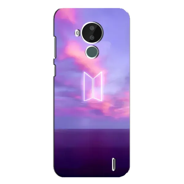 Чехол с принтом «BTS логотип» для Nokia C30