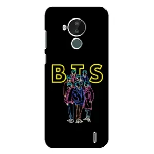 Чехлы BTS для Nokia C30 (AlphaPrint) (BTS стайл)