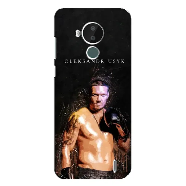 Чохол з принтом «Боксер Олександр Усик» для Nokia C30